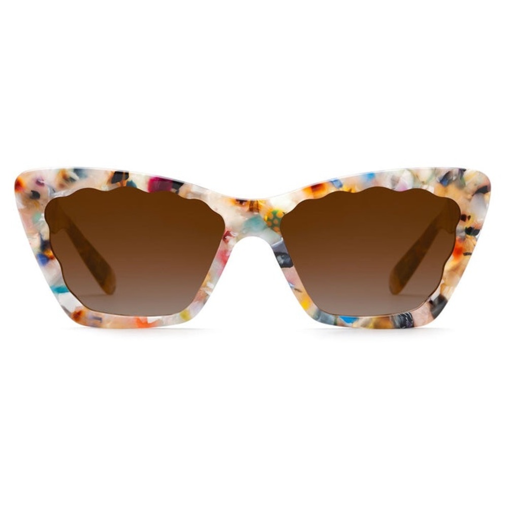 KREWE Brigitte Cat-Eye Sunglasses in Gelato